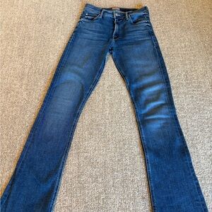 MOTHER -Blue Flared Women's Jeans